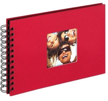 Walther Design Sa-109-R Álbum De Foto Y Protector Rojo