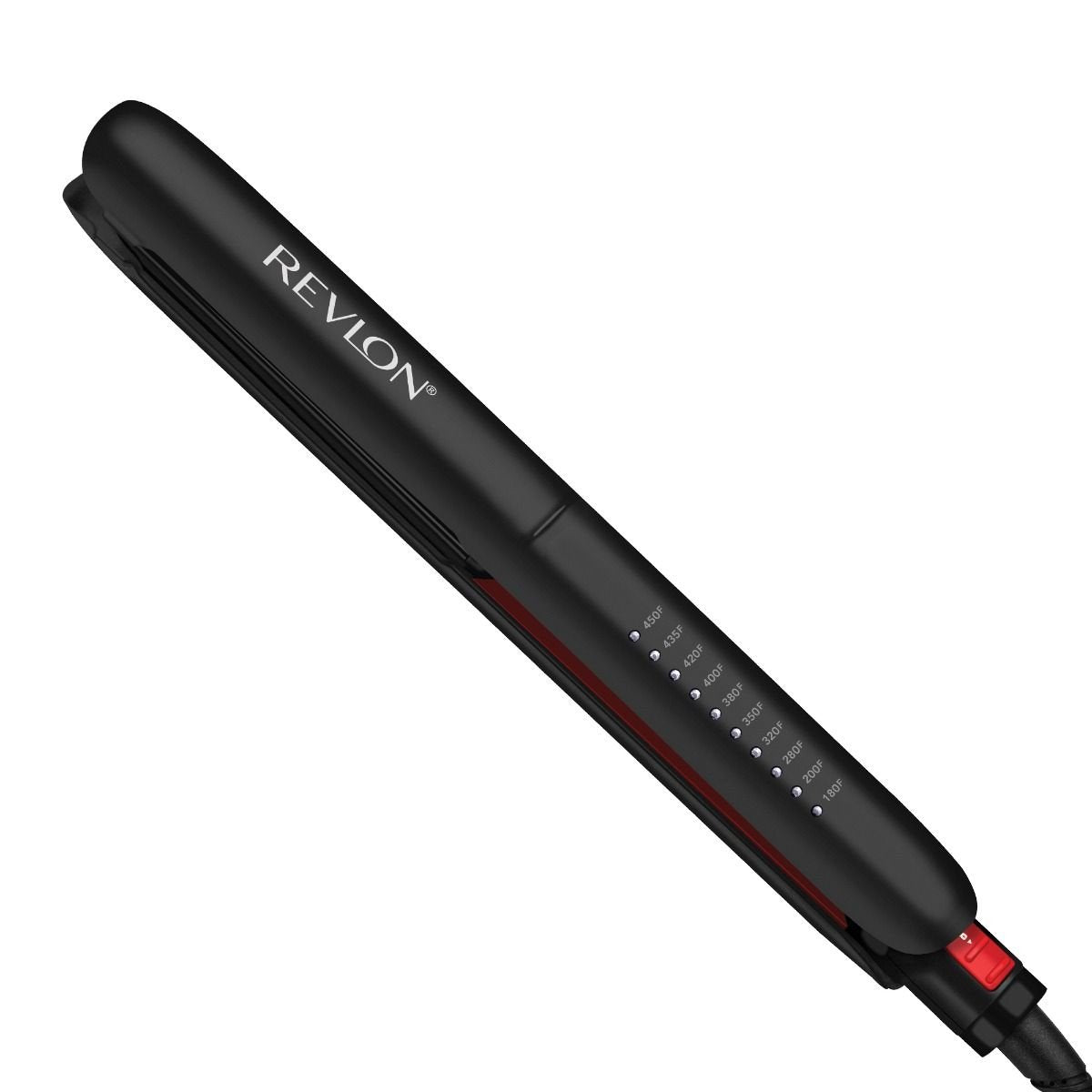 EAN 0761318022114 - Revlon RVST2211PE Utensilio de peinado Plancha de pelo Caliente Negro, Rojo 1,8 m imagen 1