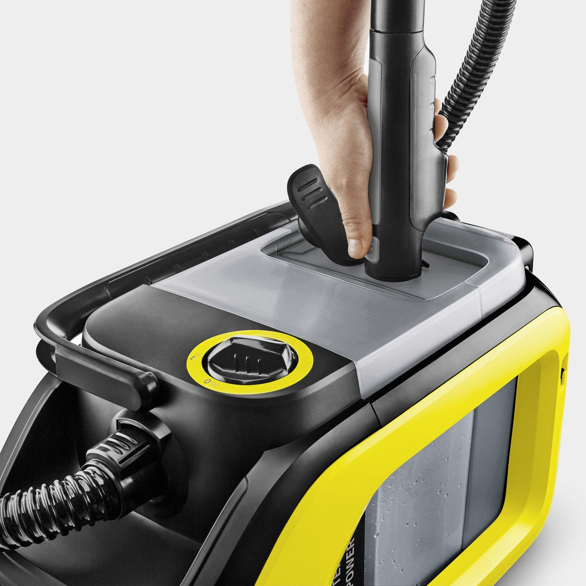 EAN 4054278856452 - Kärcher SE 3-18 Compact máquina de limpieza de alfombras Negro, Amarillo imagen 2