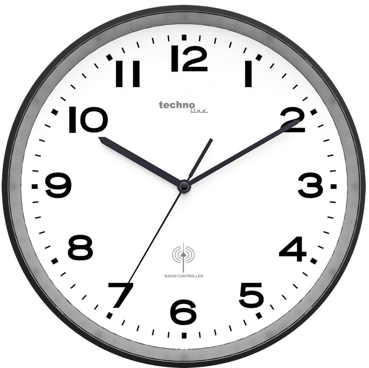 Technoline Wt 8500-3 Negro Radiocontrollato Orologio Da Parete 30 Cm X 4.1