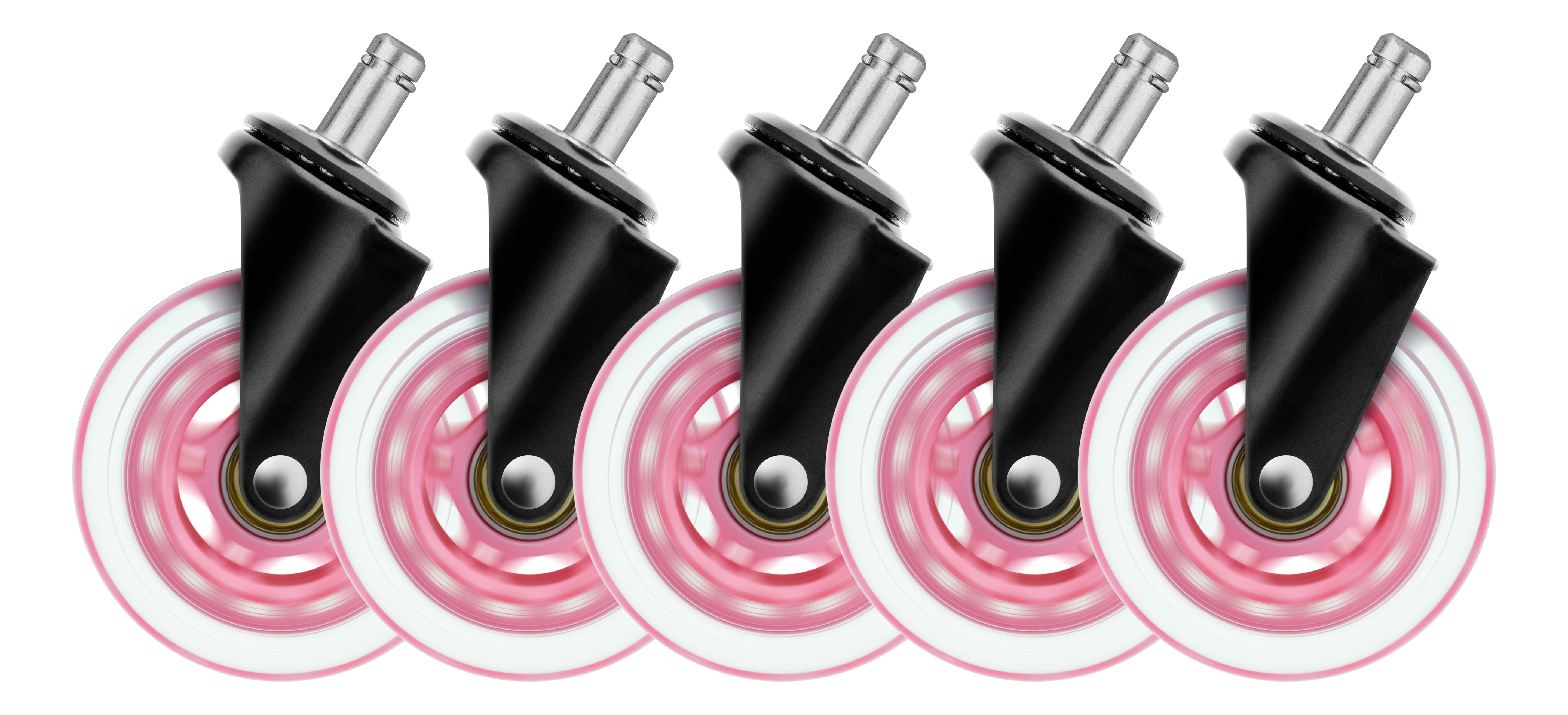 Deltaco Rgb Rollen F. GamingstHle 5er Pack Pink
