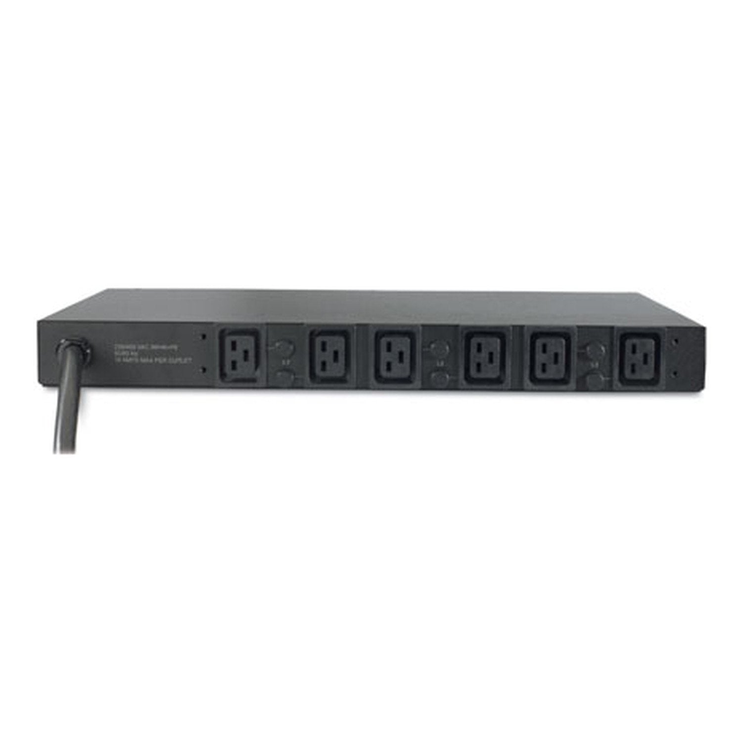 Apc Basic Rack Pdu Unidad De Distribución De Alimentación (Montaje En Bastidor) Ca 208 V Trifásico Input: Hubbell Cs8365c Conectores De Salida: 6 (Iec 60320 C19) 1u 2.4 M Cable Para P/N: Smtl1000rmi2uc Smx1000c Smx1500rm2uc Smx1500rm2uc
