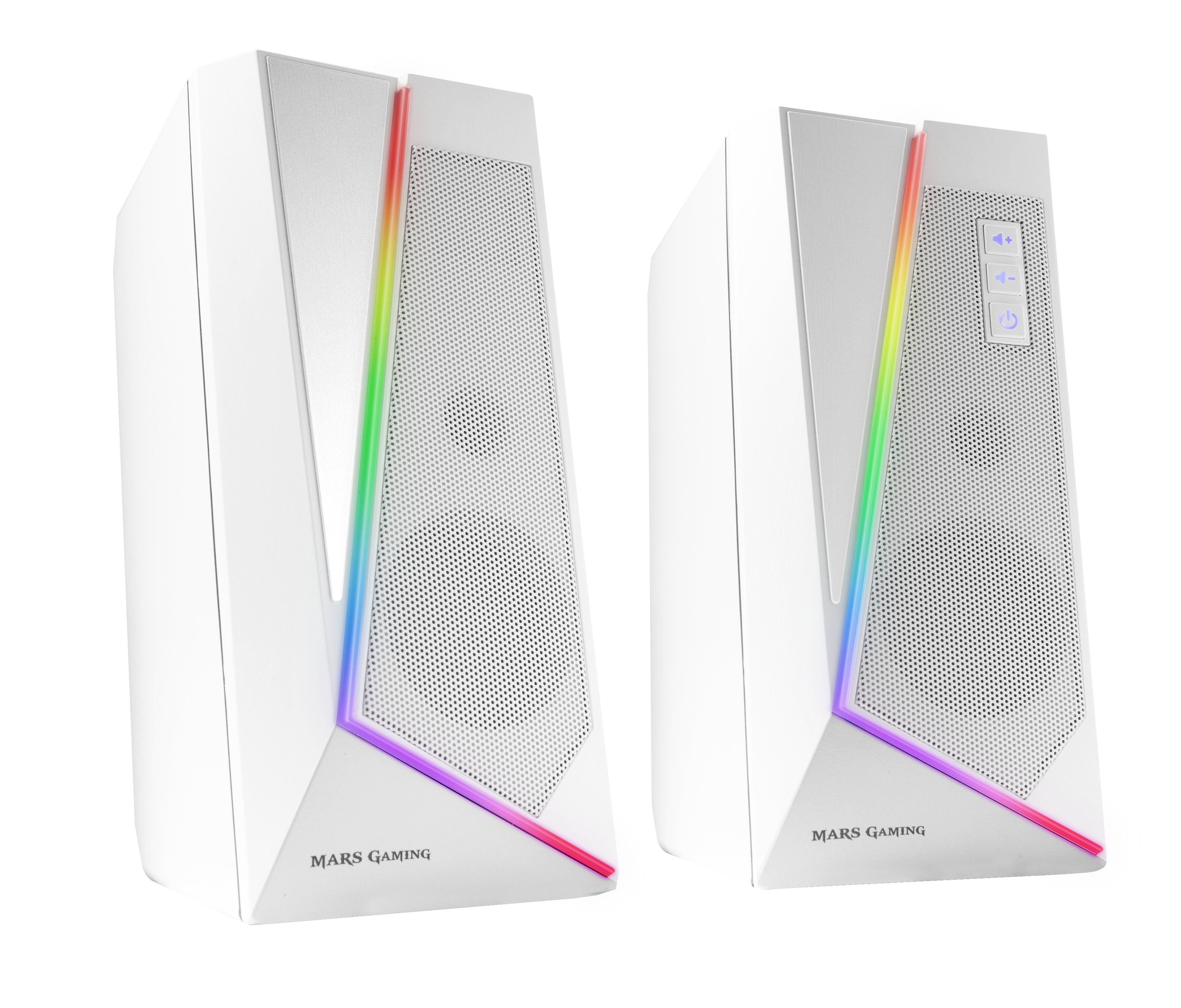 Altavoces Con Bluetooth Mars Gaming Ms7 20w 2.0 Blancos