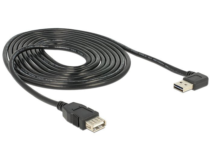 Delock Cable Easy Usb 2.0-A Angular > Typ A Hembra 2.0 3m