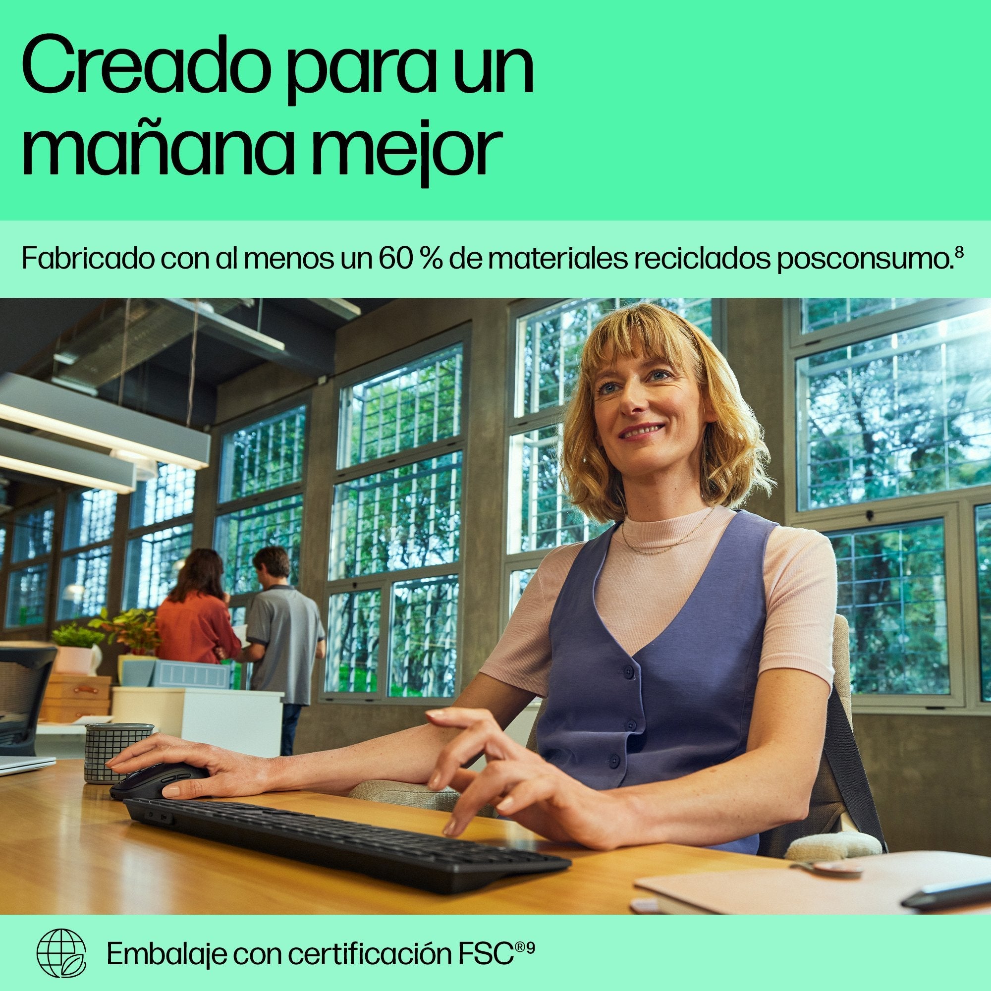 EAN 0198122140756 - HP 720 Multi-Device Rechargeable Wireless Keyboard teclado Hogar / Oficina USB + Bluetooth Negro imagen 6