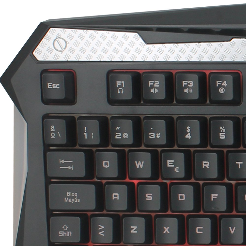 EAN 8436550231977 - TALIUS Arconte teclado Juego QWERTY Español Negro, Plata imagen 5