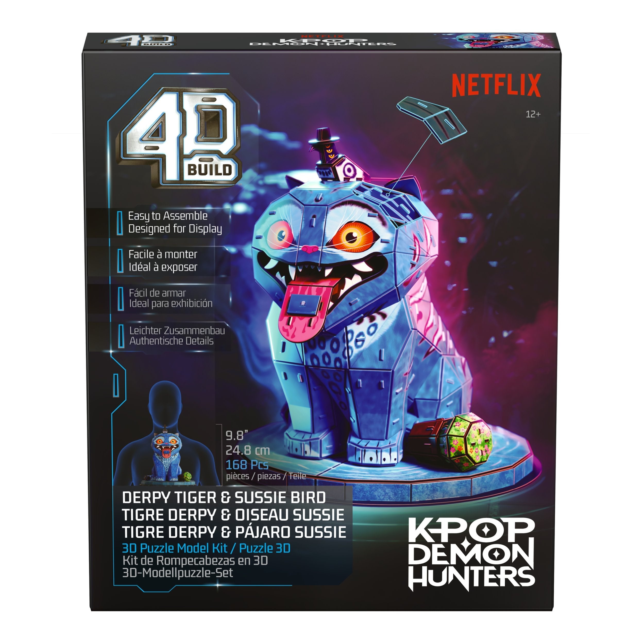 Spinmaster 4d Build - K-Pop Demon Hunters - Derpy Tiger Und Sussie Vogel 6077589