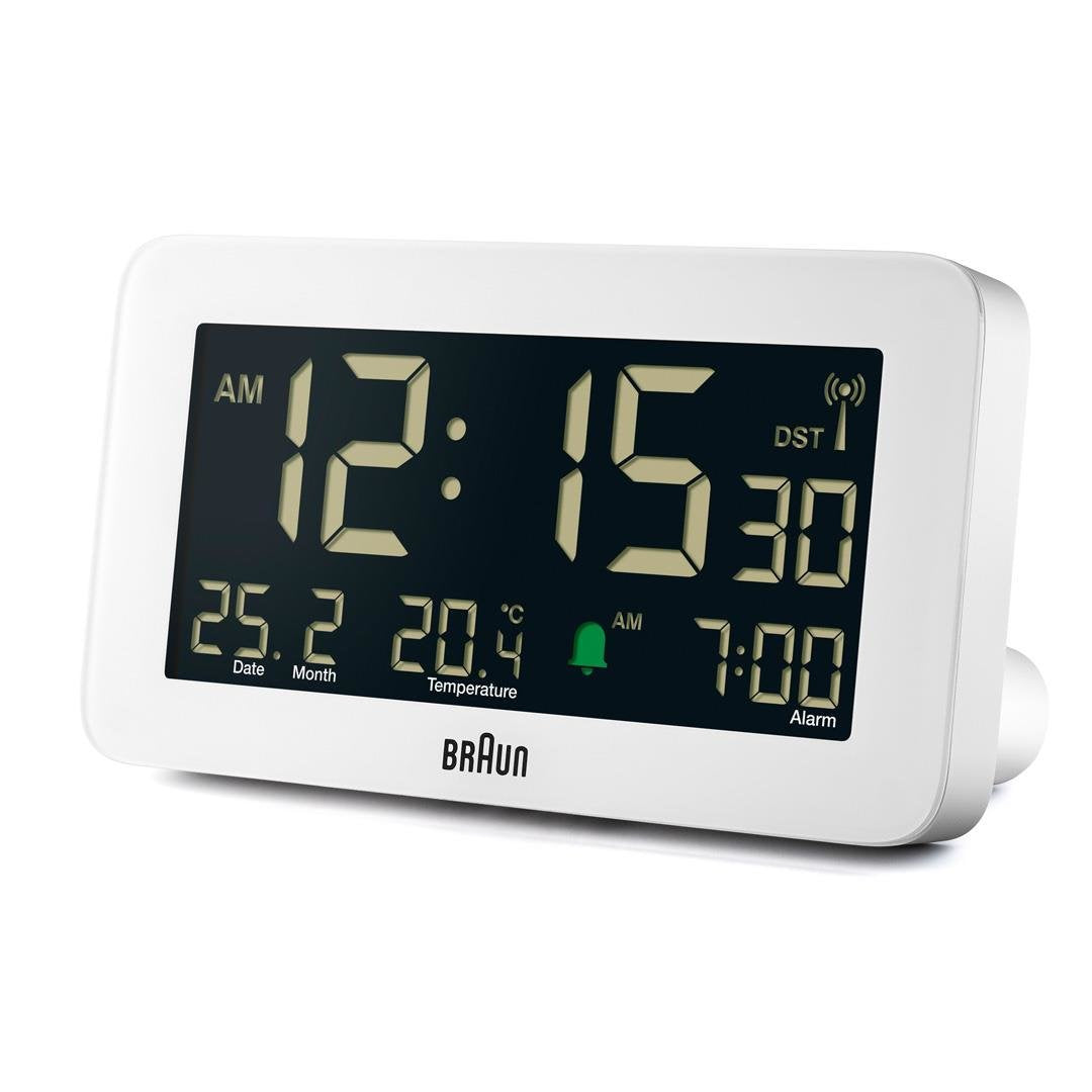 EAN 4007218676030 - Braun BC10 Reloj despertador digital Blanco imagen 3