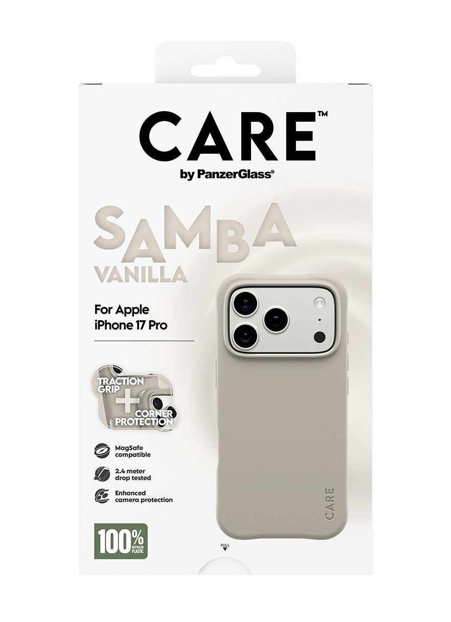 EAN 5715685027178 - PanzerGlass CARE™ by ® Samba Case Vanilla w. MagSafe iPhone 17 Pro funda para teléfono móvil Beige imagen 3