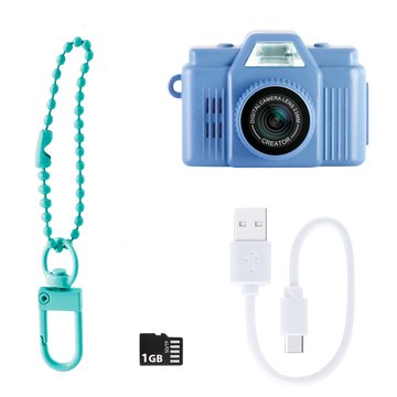Canaltoys Mini Cam Digital Camera - Retro Blue
