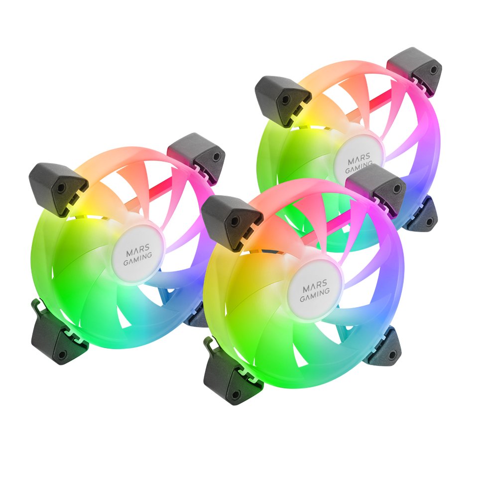 EAN 8435693106678 - Mars Gaming MF-3A Carcasa del ordenador Ventilador 12 cm 3 pieza(s) imagen 3
