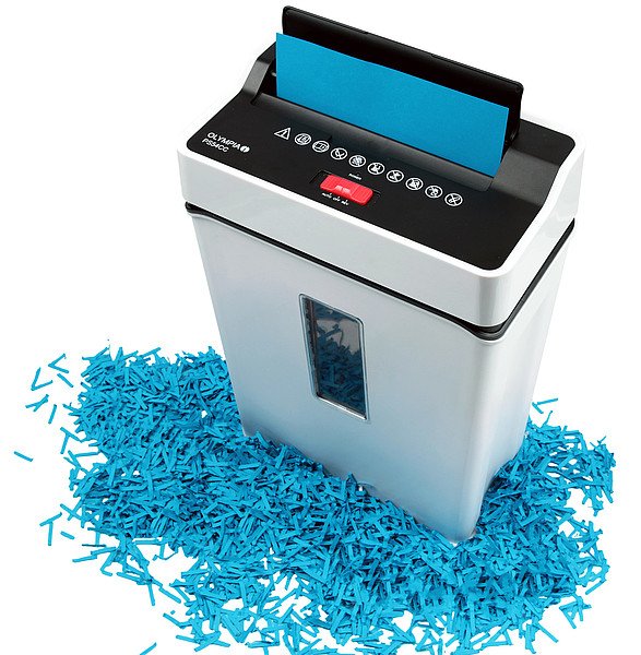 EAN 4030152027118 - Olympia PS 54 CC triturador de papel Corte cruzado 75 dB 22 cm Blanco imagen 3