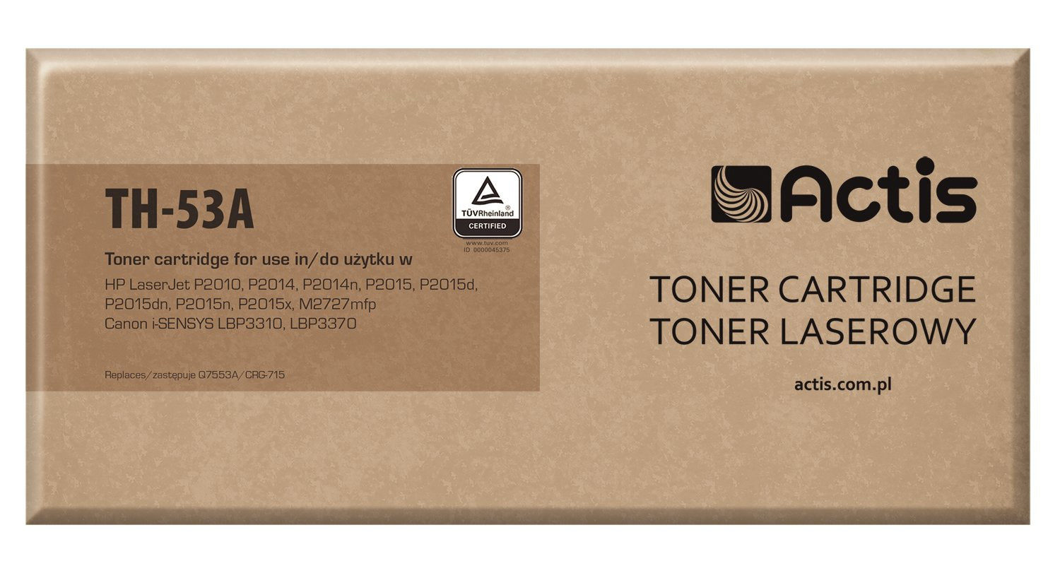 EAN 5901452150662 - Actis TH-53A cartucho de tóner 1 pieza(s) Compatible imagen 1