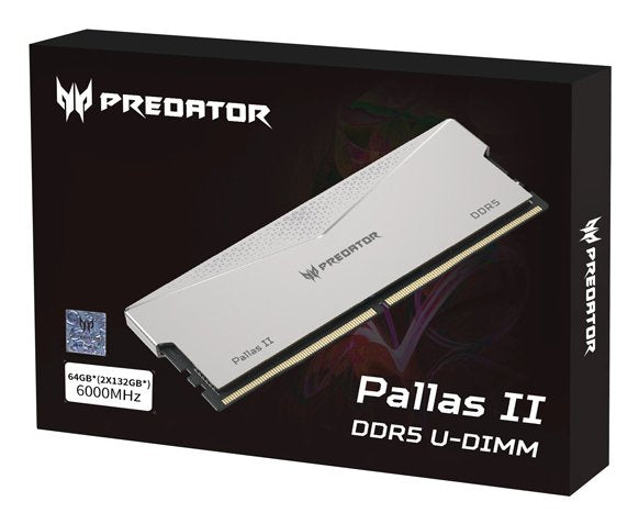 EAN 6955914618527 - Predator PALLASII-64GB-6000-2R8-2X módulo de memoria 2 x 32 GB DDR5 6000 MT/s 288-pin DIMM imagen 15