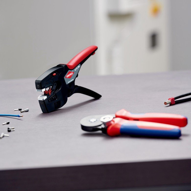 EAN 4003773088592 - Knipex 12 72 190 pelacable Negro, Rojo imagen 23