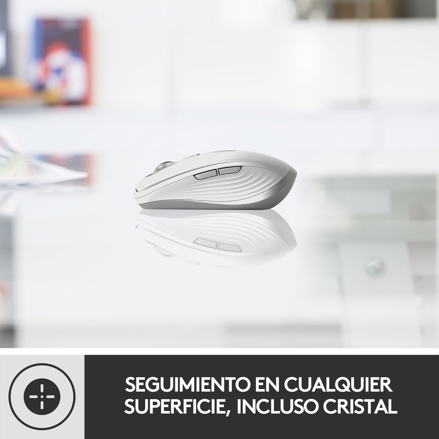 Ratón Inalámbrico Logitech Mx Anywhere 3 Rosa Retail
