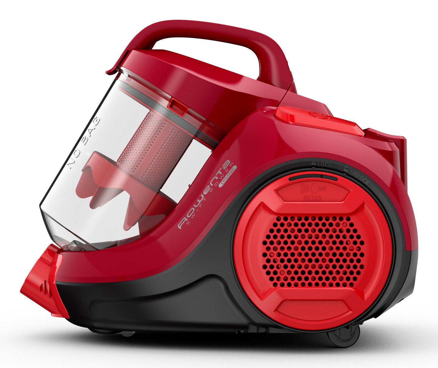 Aspiradora Rowenta Ro2913 De Suelo Rojo