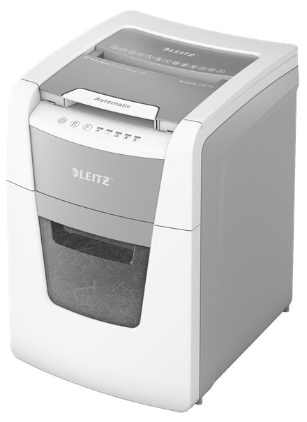 EAN 4002432124084 - Leitz 80110000 triturador de papel Corte cruzado 22 cm Gris, Blanco imagen 1