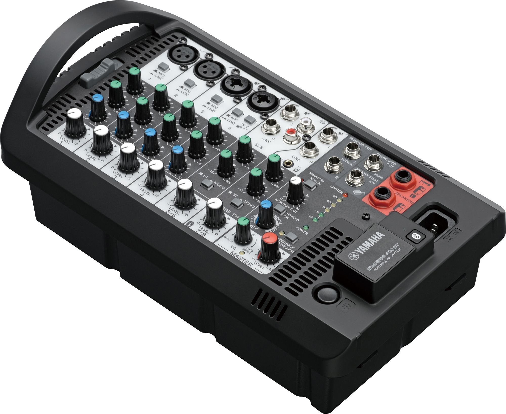 EAN 4957812624589 - Yamaha Stagepas 400BT Sistema de megafonía independiente 400 W Negro imagen 3