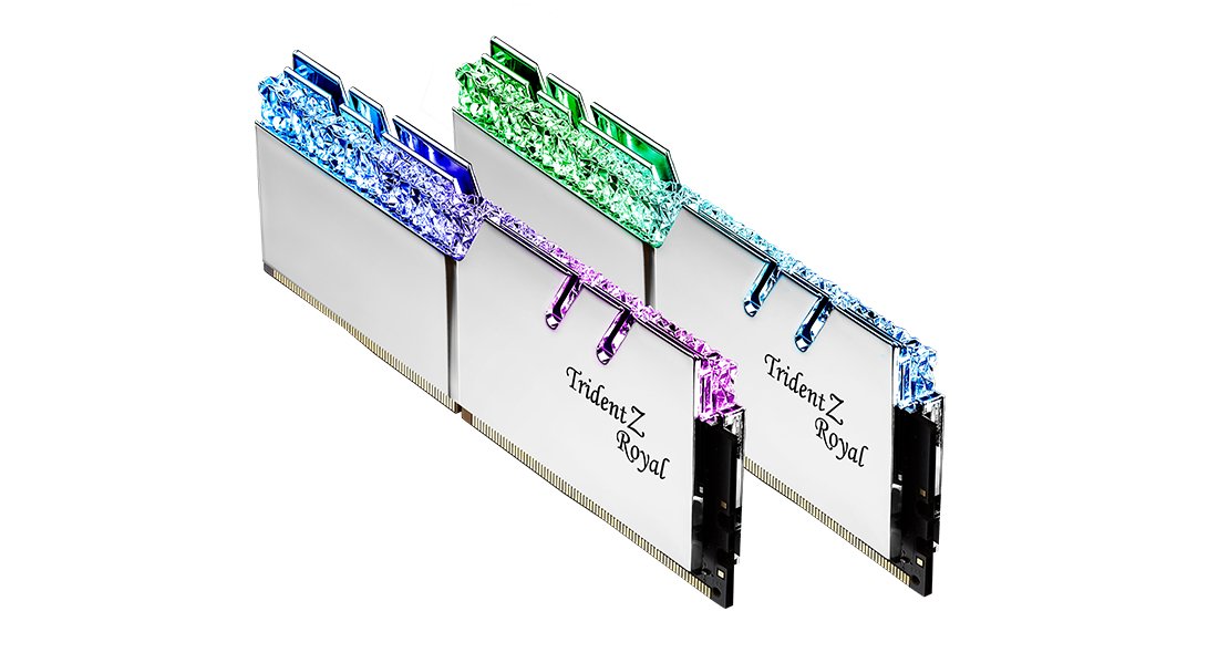 Memoria Ram G.Skill Trident Z Royal F4-4000c18d-32gtrs Module 32 Gb 2 X 16 Gb Ddr4 4000 Mhz