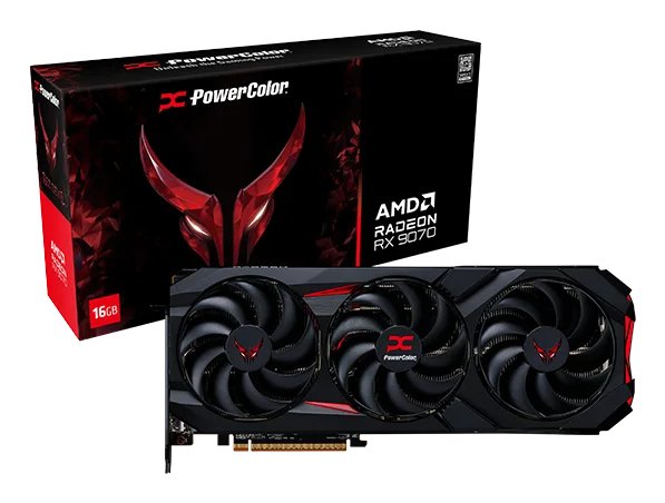 Tarjeta Grafica Powercolor Red Devil Rx9070 16g-E/Oc