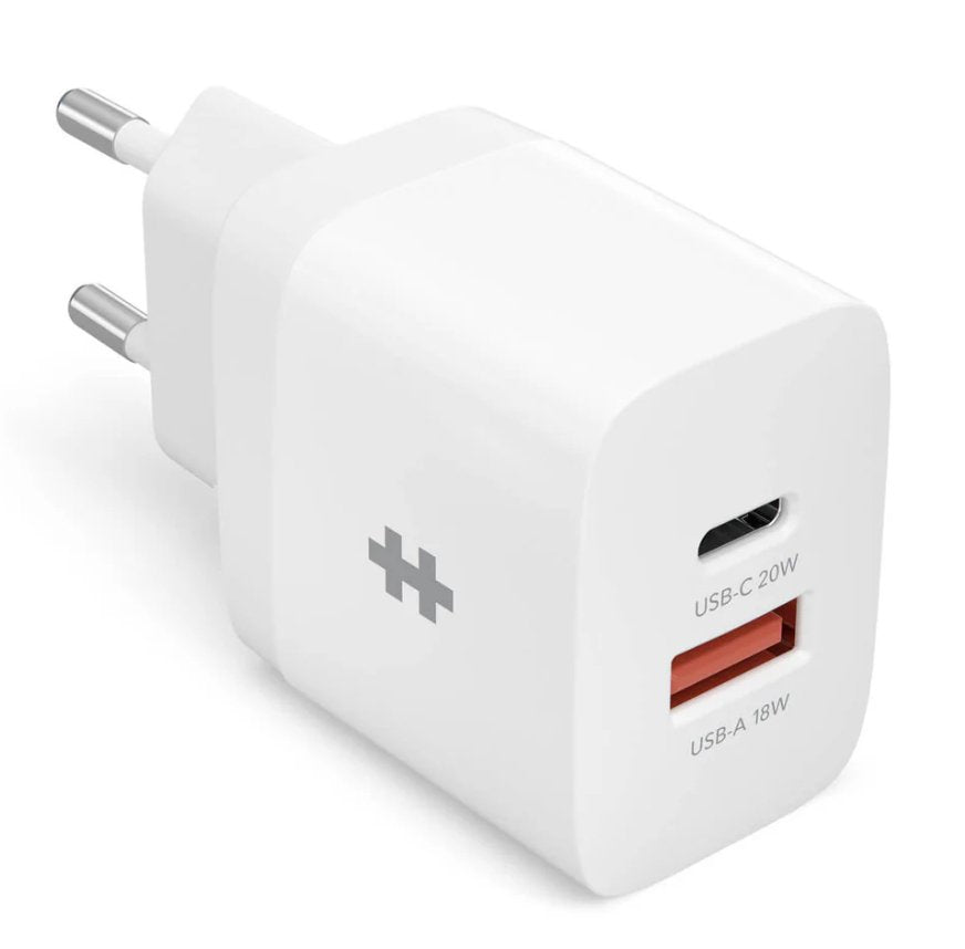 EAN 6941921147051 - HYPER HJ205EU cargador de dispositivo móvil Smartphone, Tableta Blanco Corriente alterna Carga rápida Int imagen 2