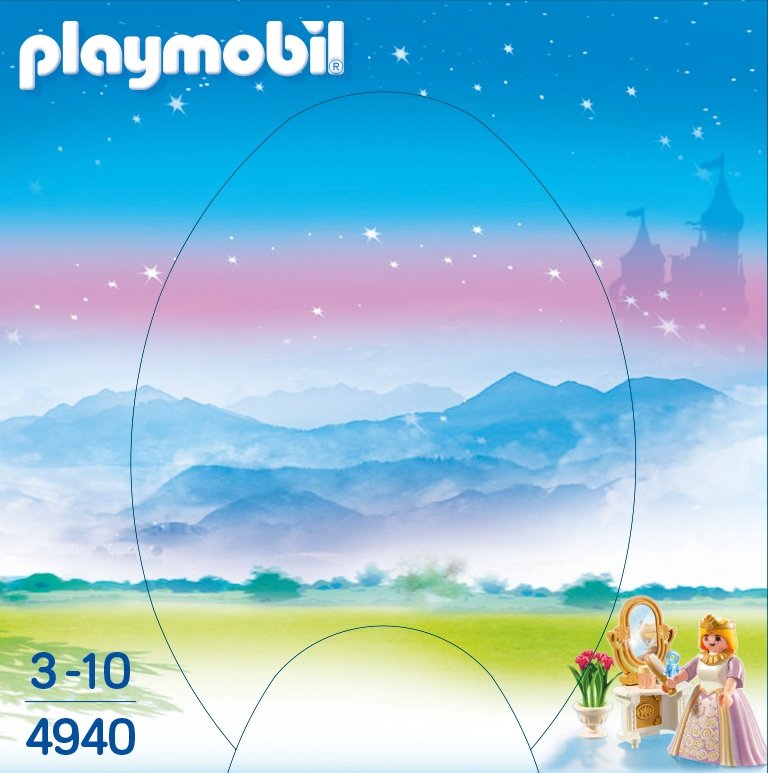 Playmobil Huevo Con Princesa Con Tocador