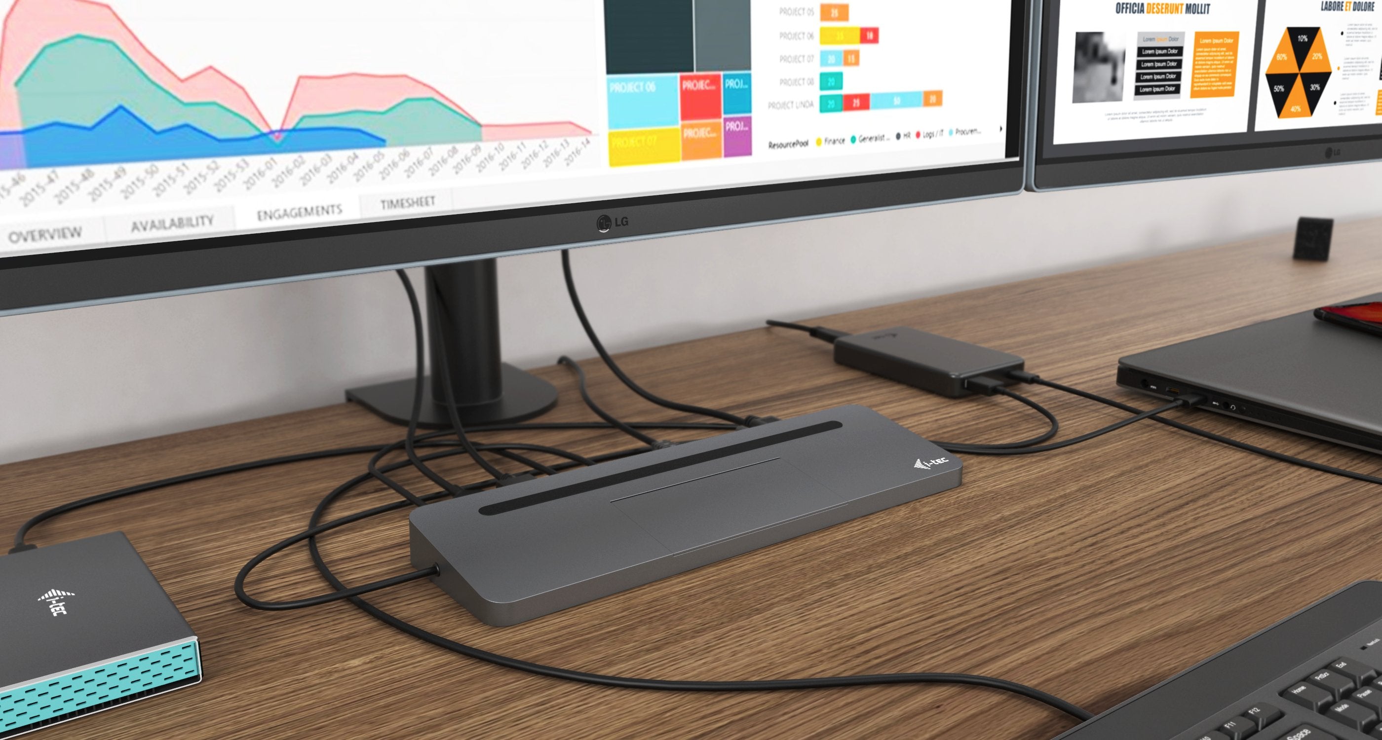 EAN 8595611703676 - i-tec Metal C31FLATDOCKPDPRO base para portátil y replicador de puertos Alámbrico USB 3.2 Gen 1 (3.1 Gen imagen 6