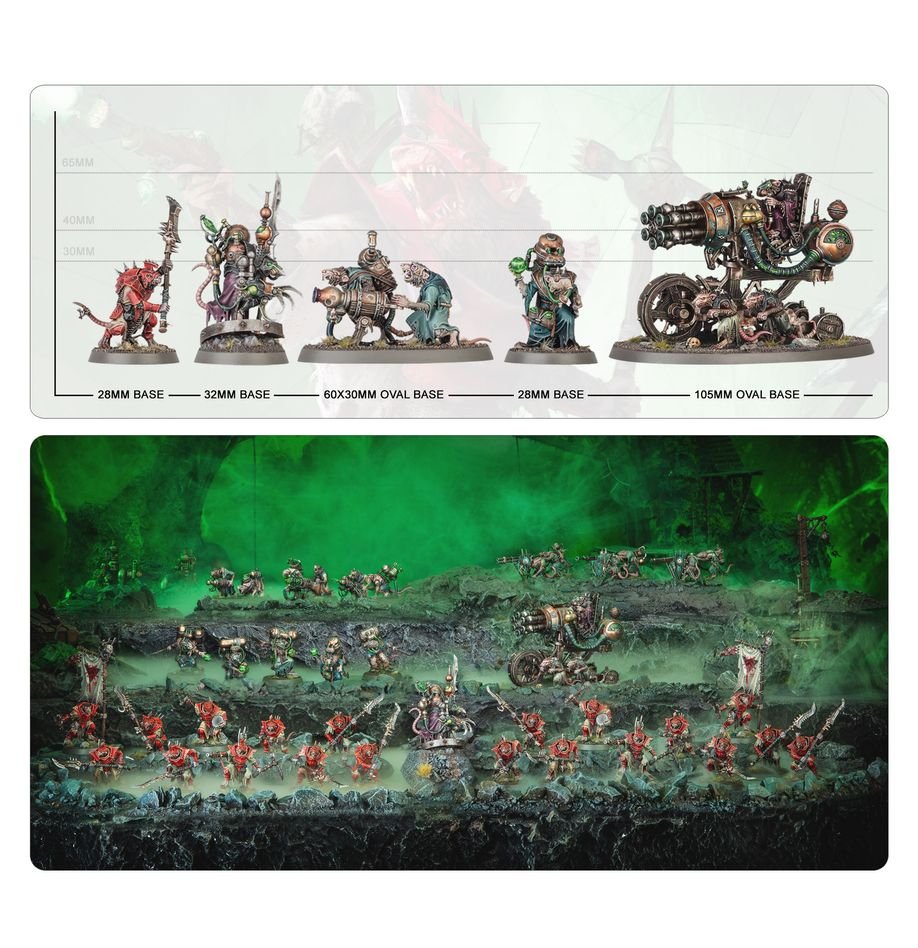 Warhammer Aos - Battleforce Noel 2025 Skaven : Malenue Skryre