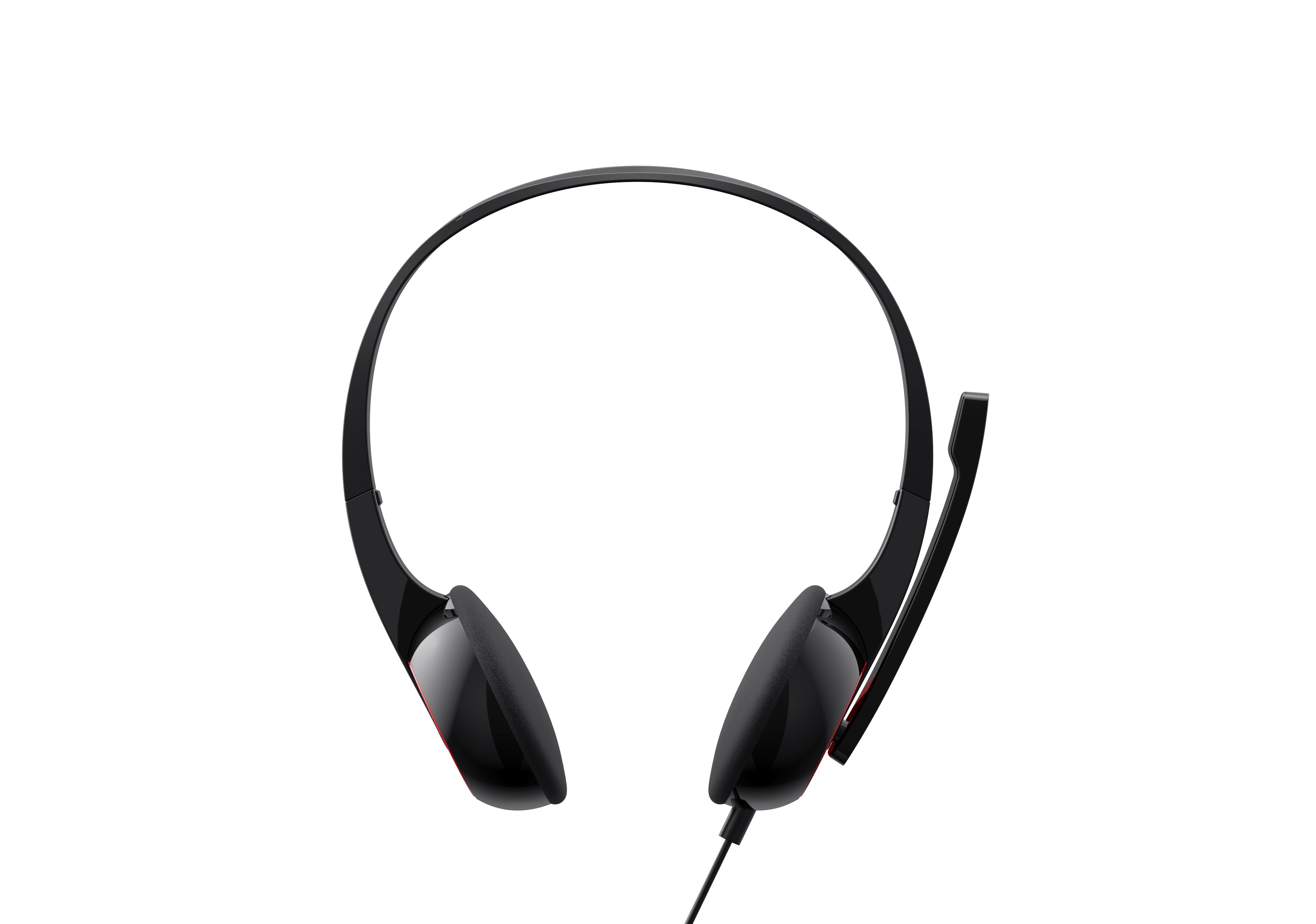 EAN 6939119033705 - Havit H202d (Black) Auriculares Alámbrico Diadema Llamadas/Música Negro, Rojo imagen 2
