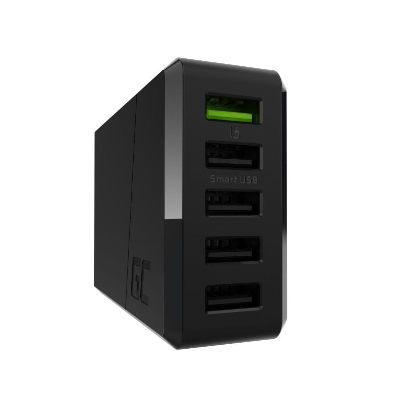 EAN 5903317229742 - Green Cell CHARGC05 cargador de dispositivo móvil Universal Negro Corriente alterna Carga rápida Interior imagen 2