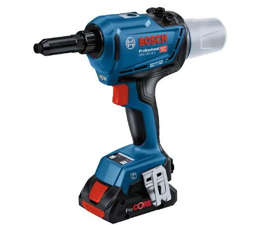 EAN 4059952606750 - Bosch 0 601 9K5 001 remachadora eléctrica Negro, Verde 3.2,4,4.8,5.0,5.6 mm 16000 kN imagen 3