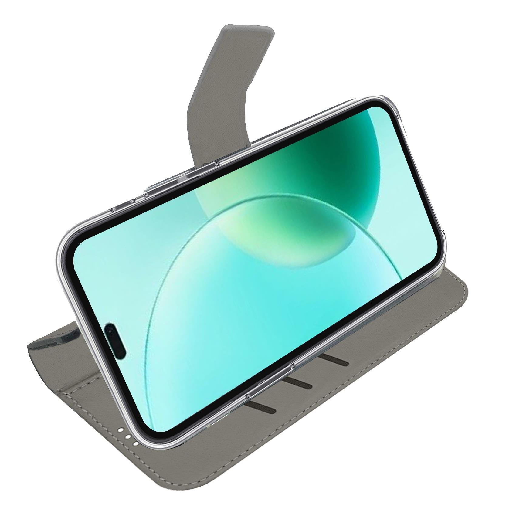 EAN 8021735222361 - Celly WALLY funda para teléfono móvil 17 cm (6.7") Funda cartera Negro imagen 3