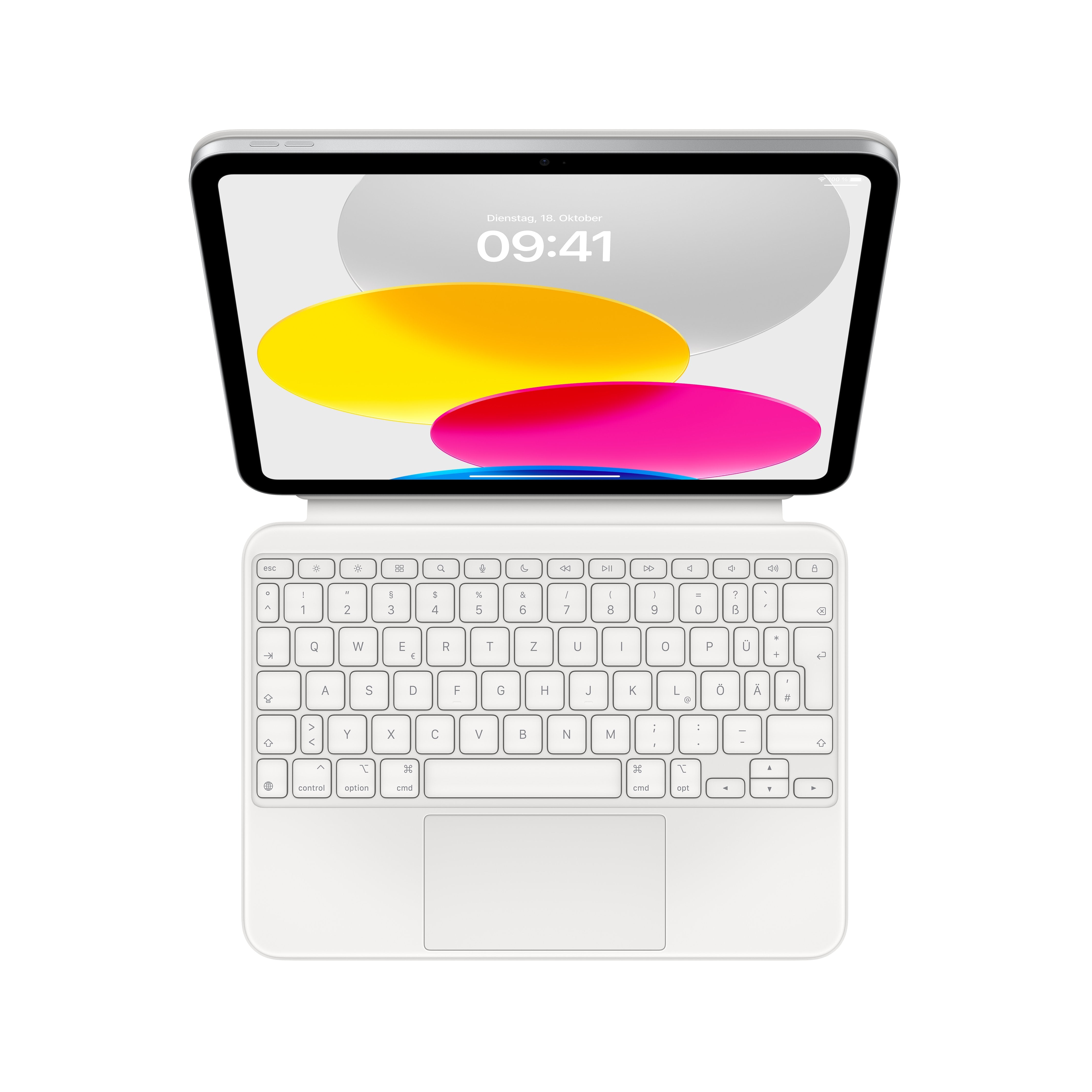 (Aleman) Apple Magic Keyboard Folio For Ipad 10th Generation German