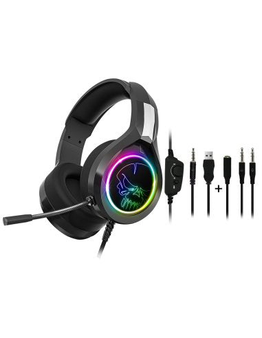 EAN 3700104424586 - Spirit of Gamer PRO-H8 Auriculares Alámbrico Diadema Juego USB tipo A Negro imagen 3