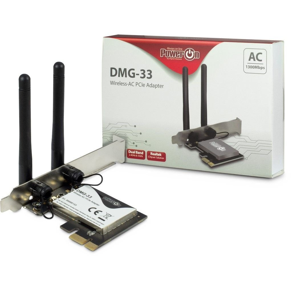 EAN 4260455645577 - Inter-Tech DMG-33 Interno WLAN 1300 Mbit/s imagen 1