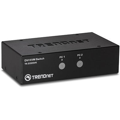 EAN 0710931170023 - Trendnet TK-222DVK interruptor KVM Negro imagen 1