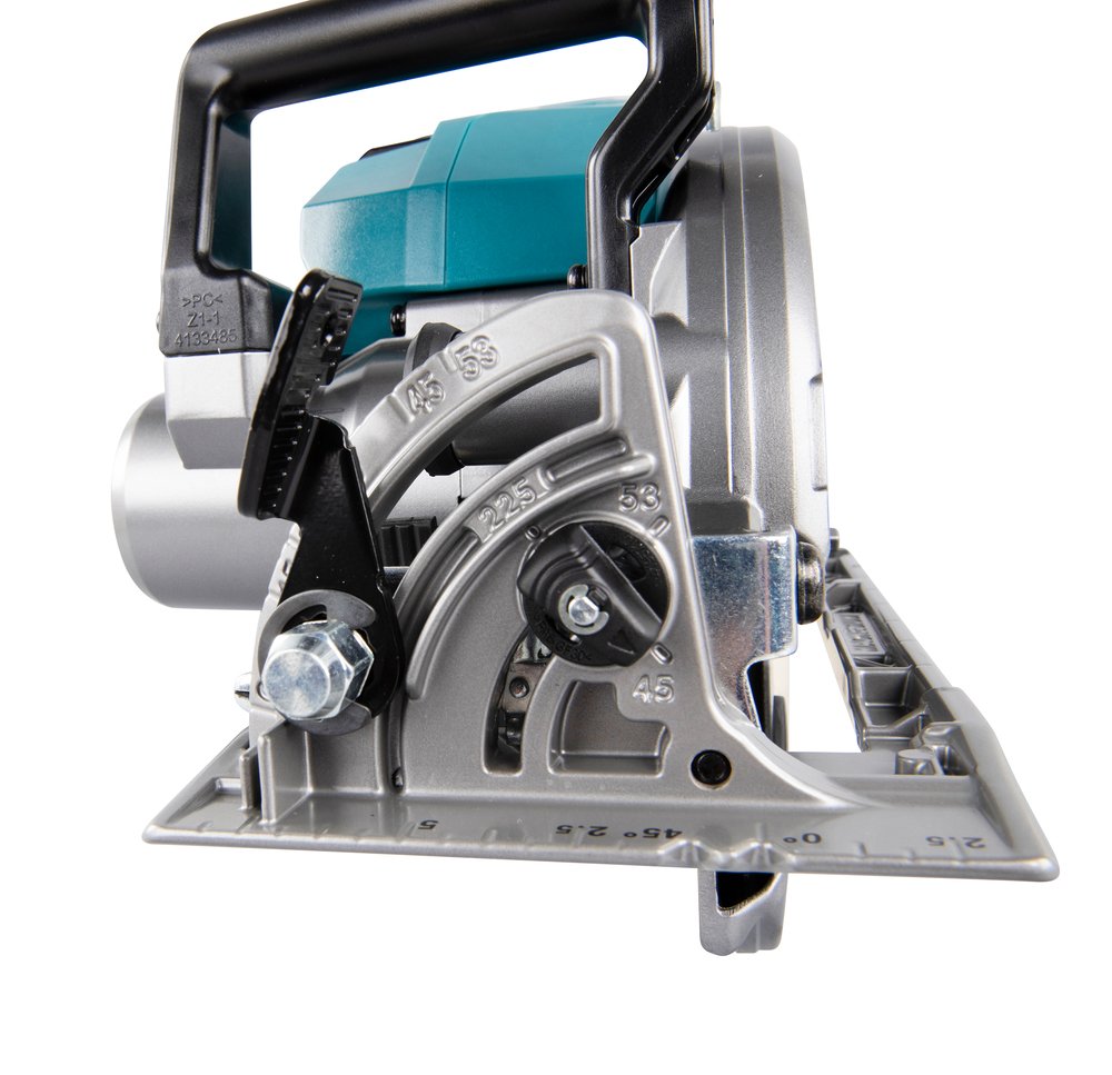 Sierra Circular Inalámbrica Makita Rs001gz Xgt, 40 Voltios (Azul/Negro, Sin Batería Ni Cargador)