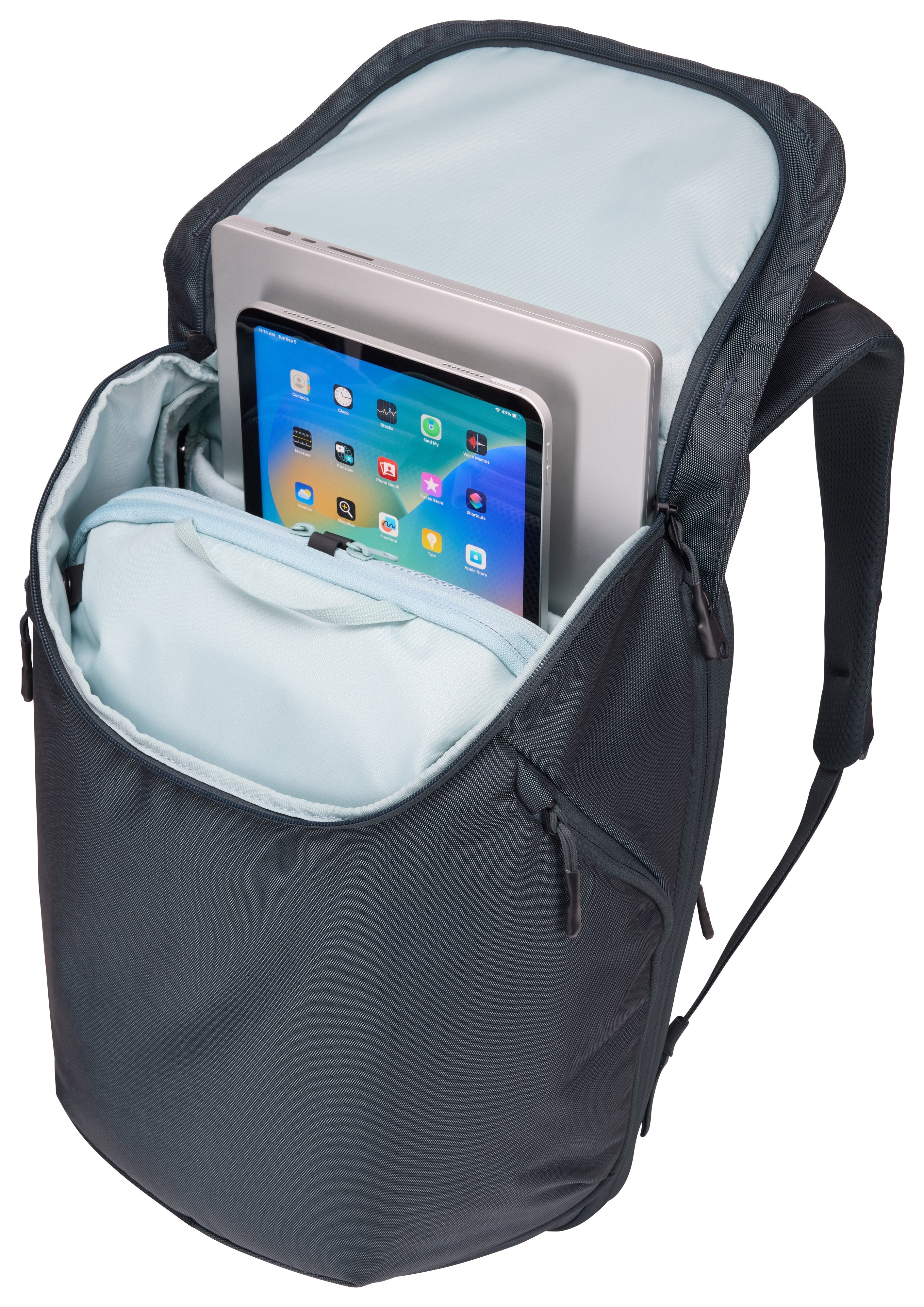 Mochila De Viaje Thule Subterra 2 Tstb434 Dark Slate Gris Poliéster
