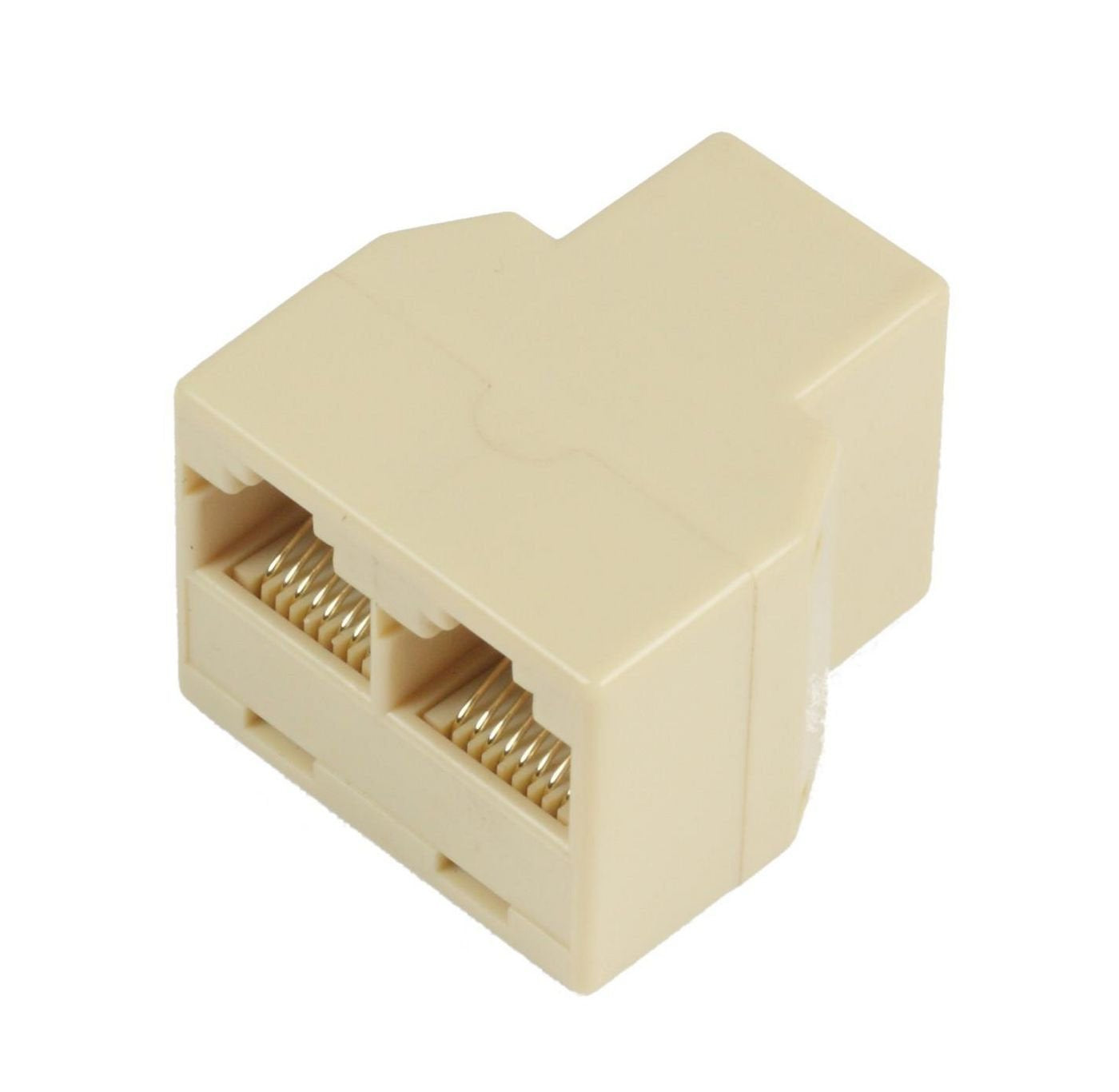 Microconnect Rj45-2xrj45 F-F Divisor De Red Beige