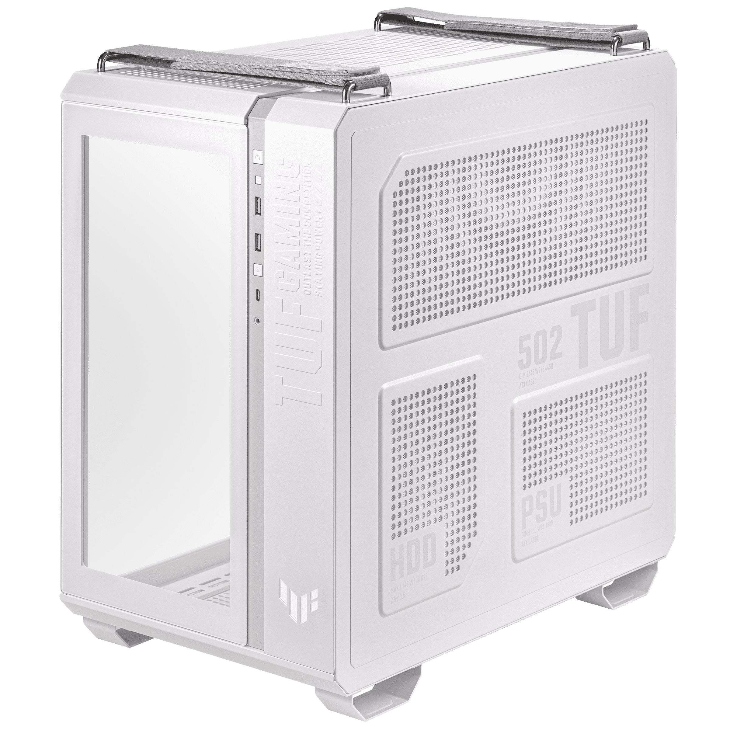 Caja Pc Asus Tuf Gt502 Gaming White Edition