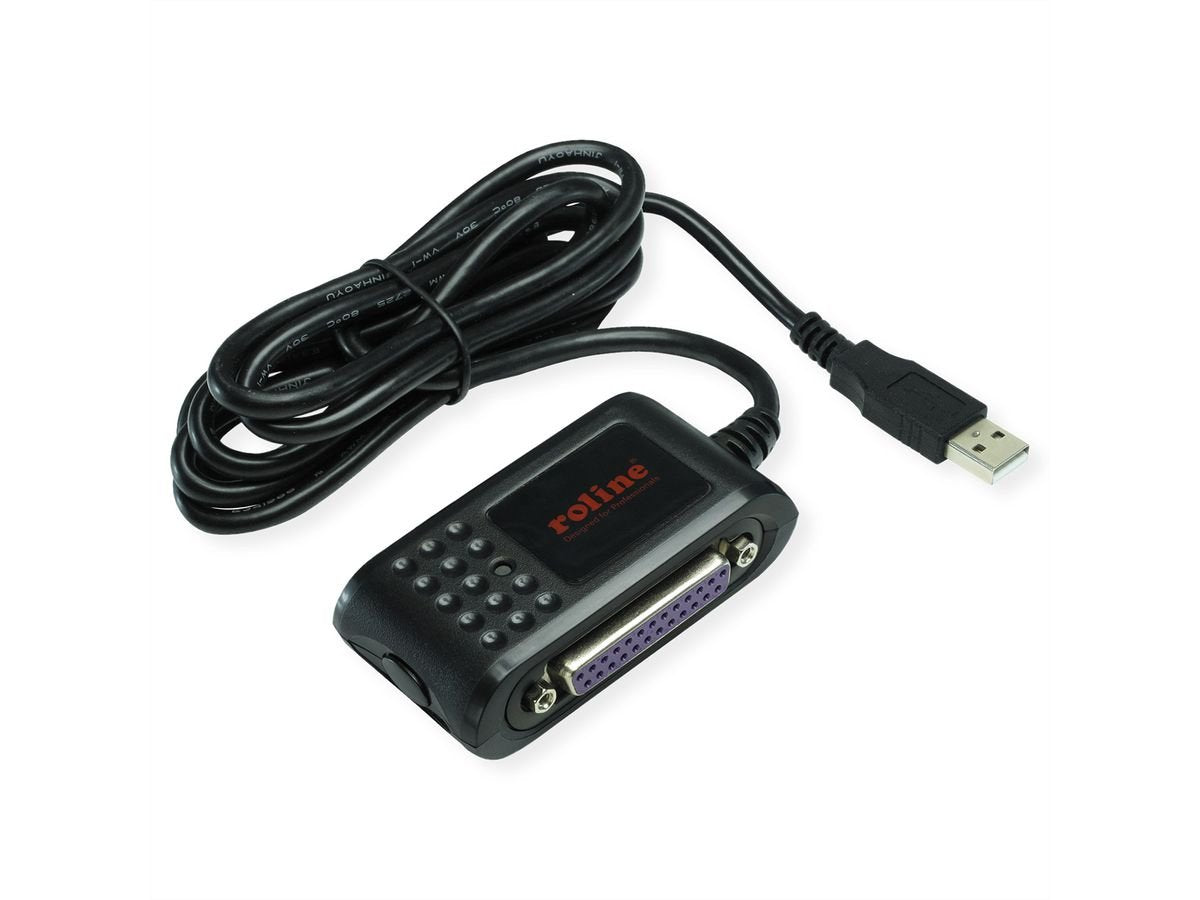 Roline Convertidor Usb Parallel + Serie