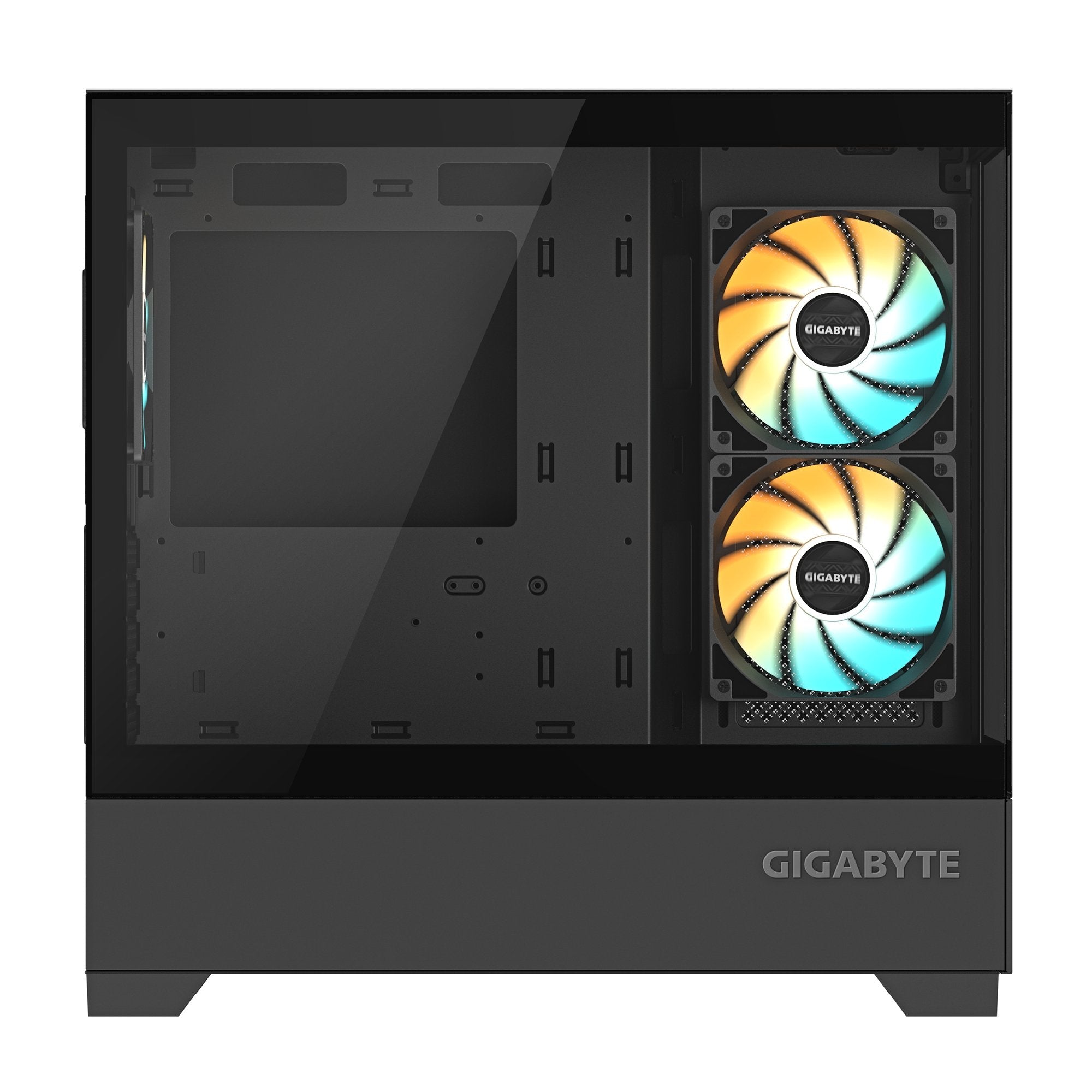 Gigabyte Aorus Caja C201b Panoramic Bahias Int:2x3'5, 3x2'5/ 2xusb3.0/ Audio In/Out/ Iluminación Rgb.