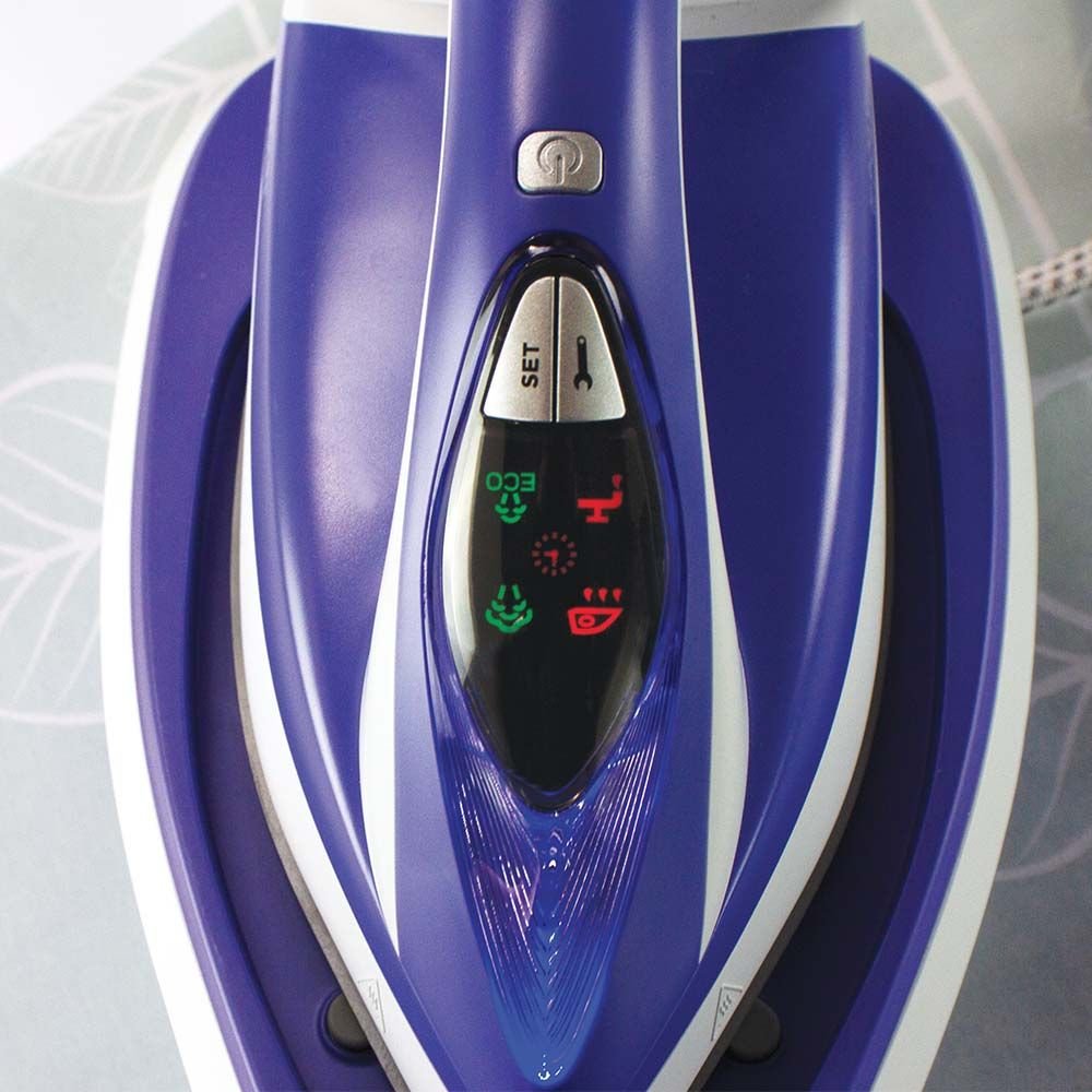 EAN 8007411012730 - Polti Vaporella Express VE30.30 2200 W 1,6 L Suela de cerámica Violeta, Blanco imagen 3