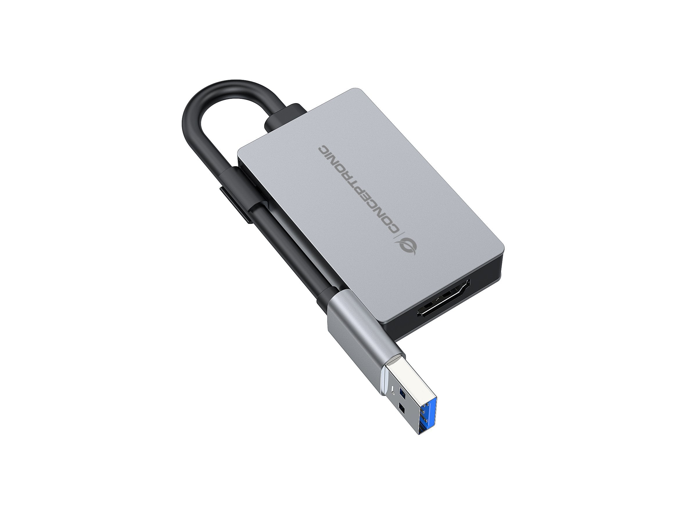 EAN 4015867240991 - Conceptronic ABBY22G Adaptador gráfico USB 1920 x 1080 Pixeles Gris imagen 1