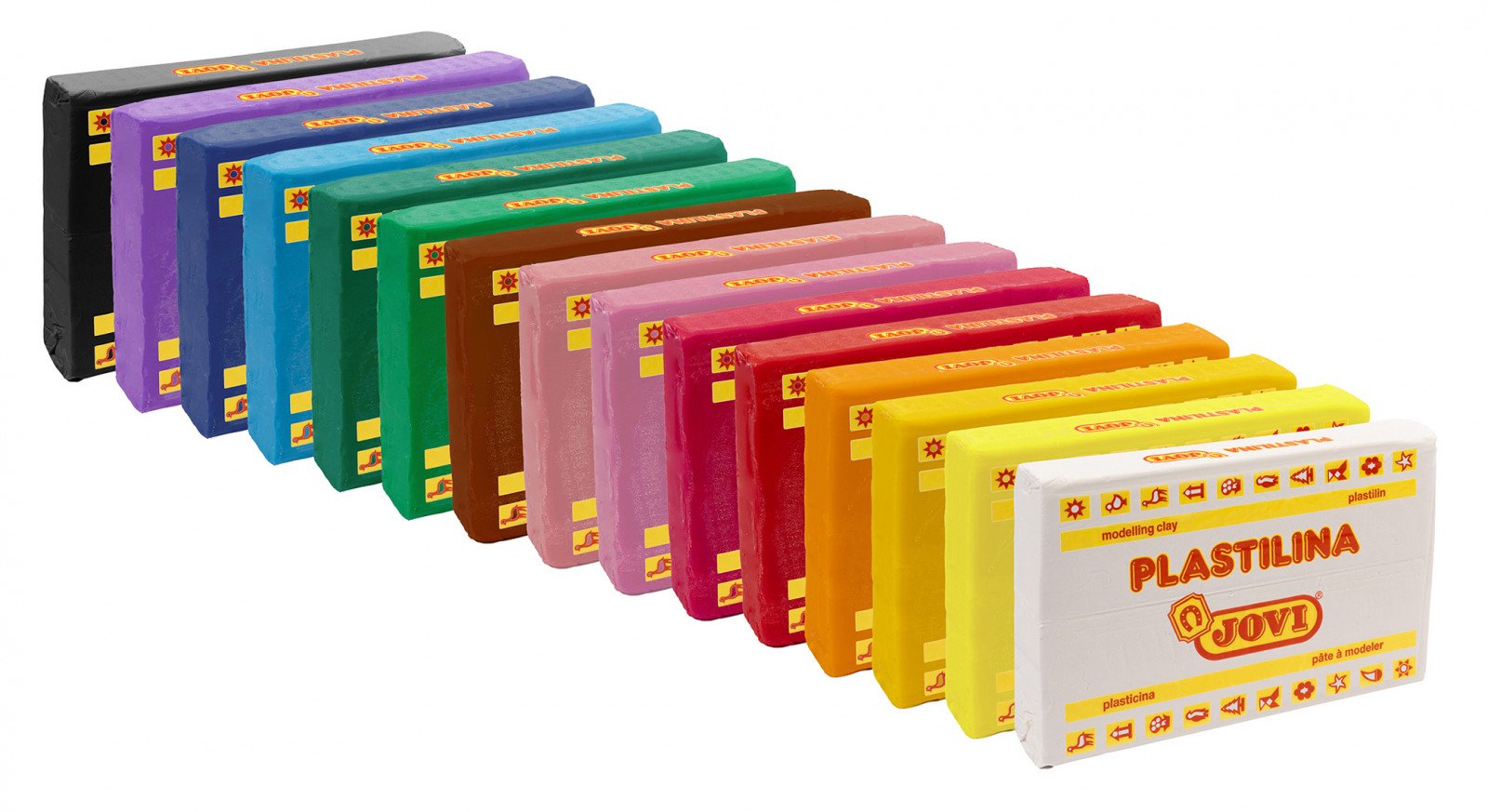 EAN 8412027002707 - Jovi 72S compuesto para cerámica y modelaje 350 g Multicolor 15 pieza(s) imagen 4