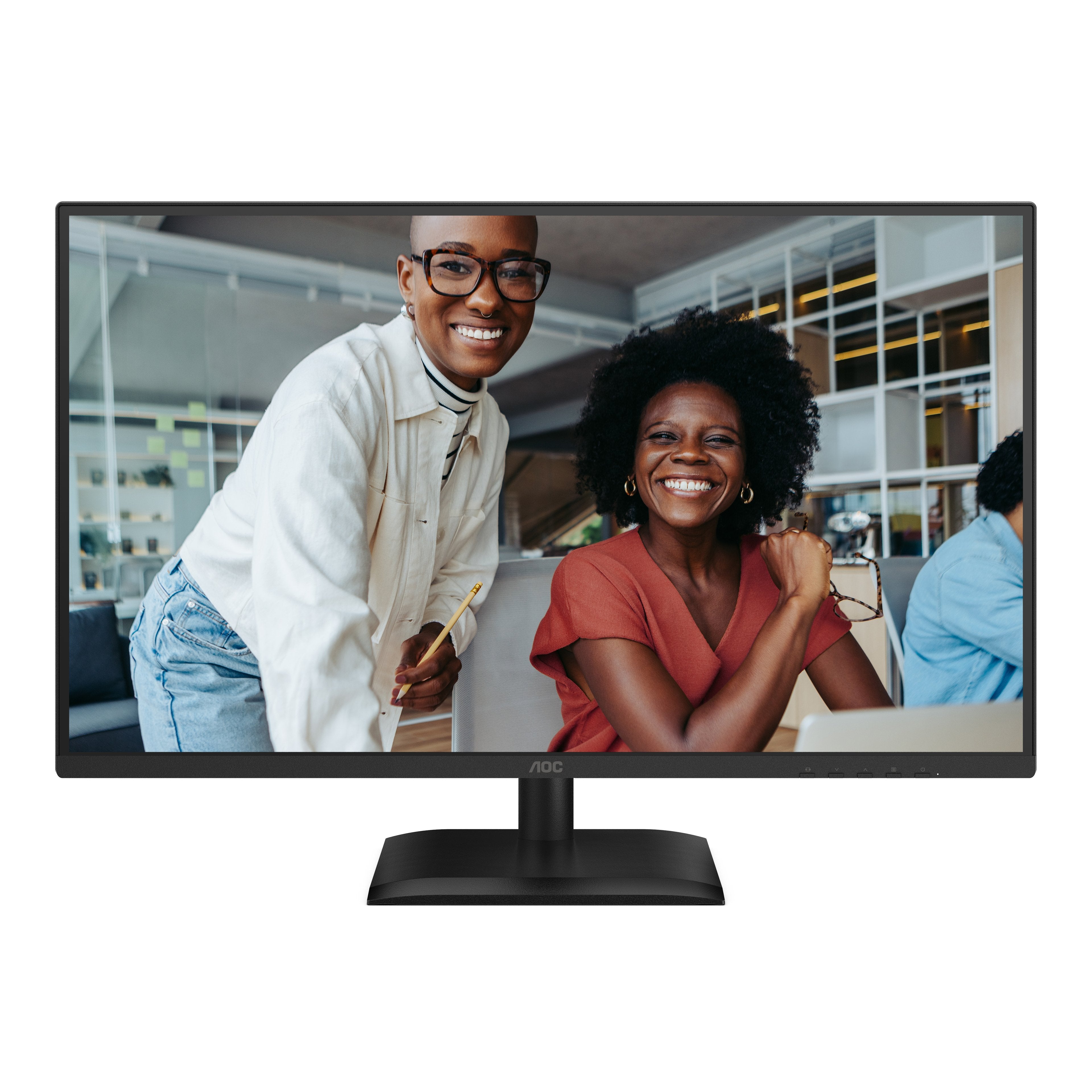 Monitor Aoc 27e4u 27" 1920 X 1080 Pixeles Full Hd Led Negro