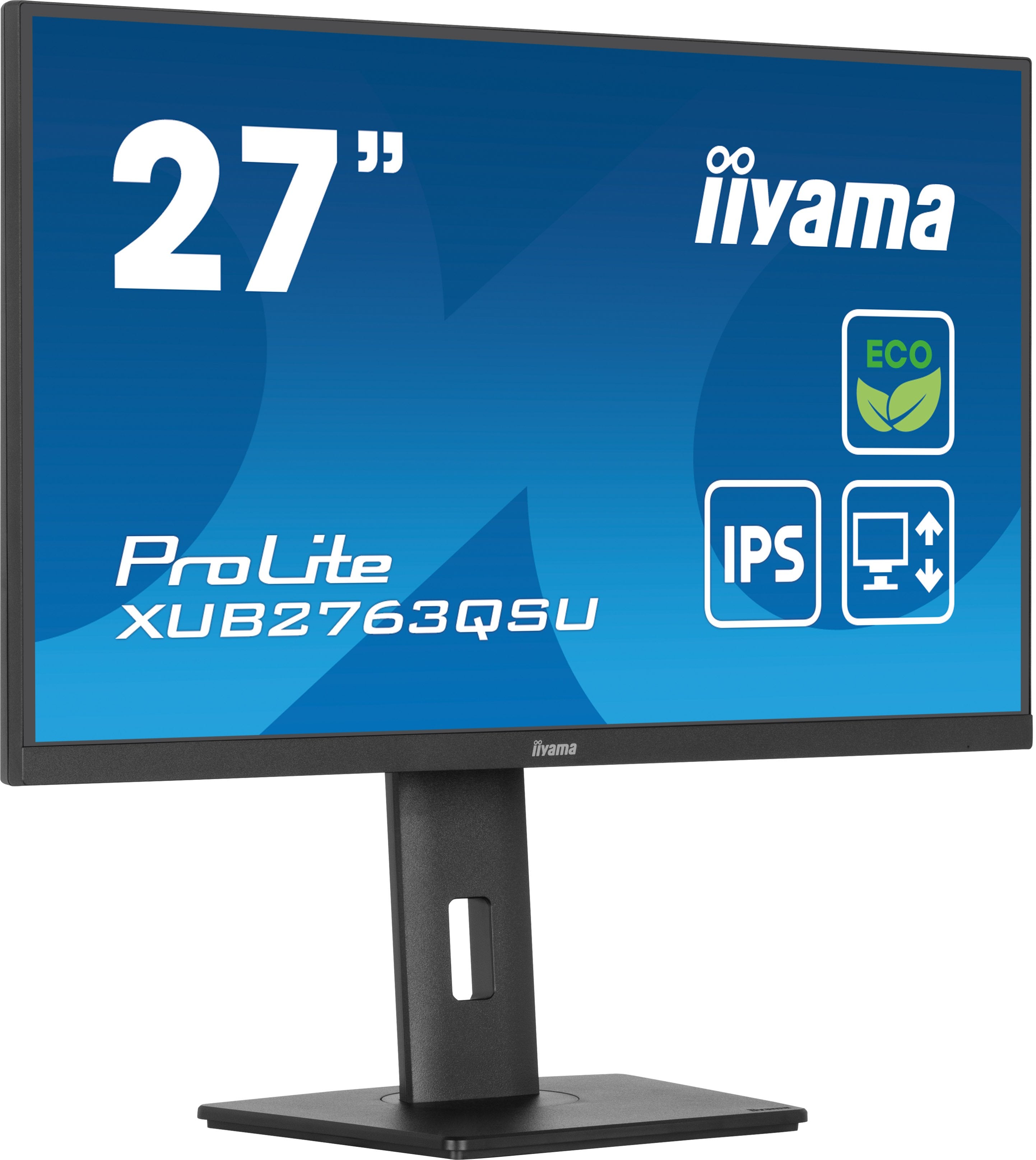 EAN 4948570124282 - iiyama ProLite XUB2763QSU-B1 pantalla para PC 68,6 cm (27") 2560 x 1440 Pixeles Full HD LED Negro imagen 6
