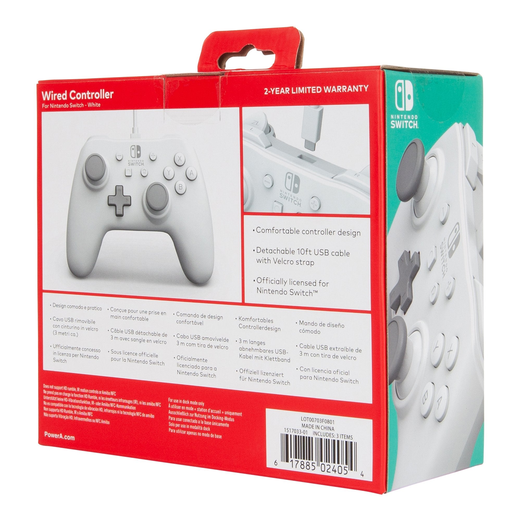 Controller White Matte
