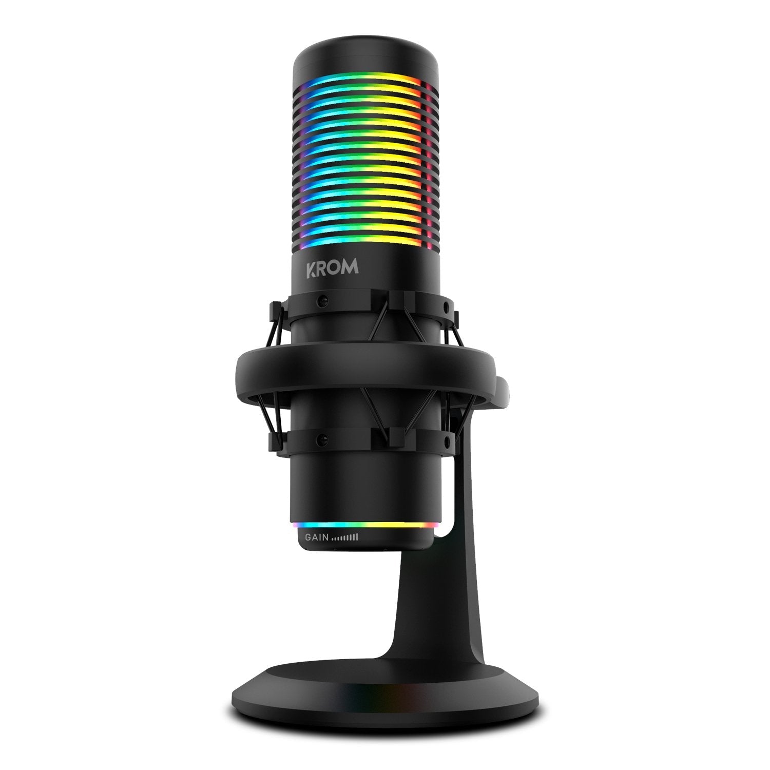 Krom Microfono Kaze Streaming Rgb